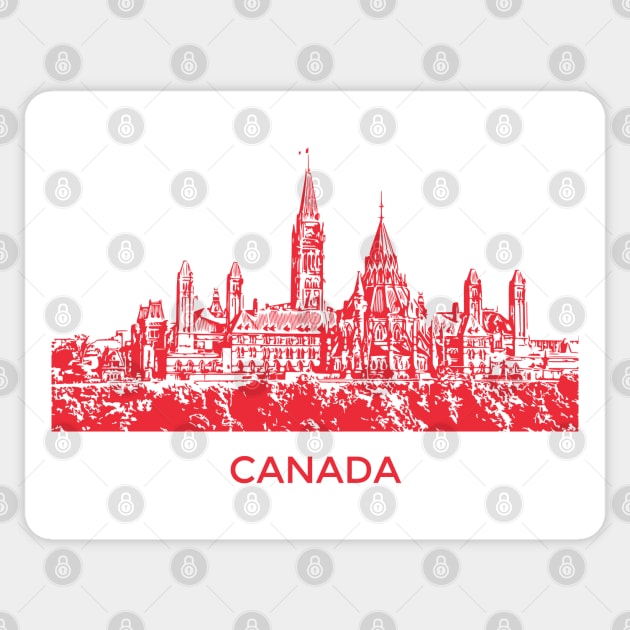 Canada Sticker by Lakeric